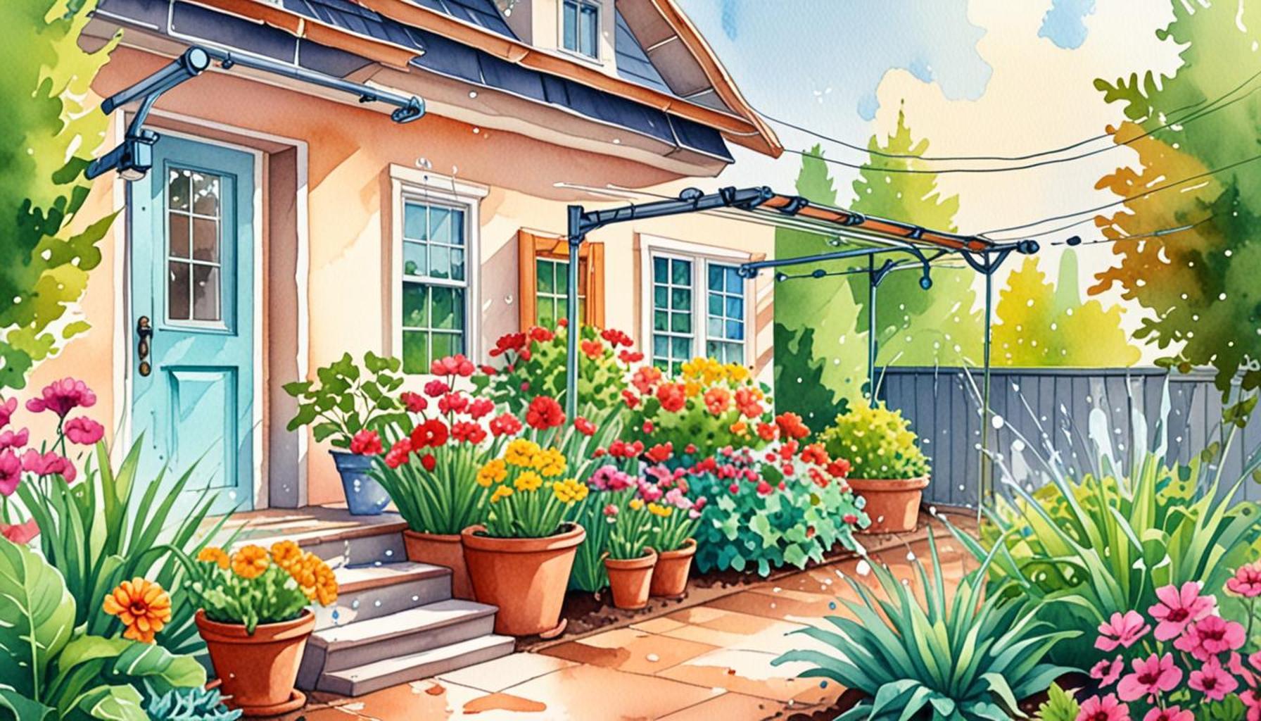 How to Use Automated Irrigation Systems to Facilitate Home Gardening