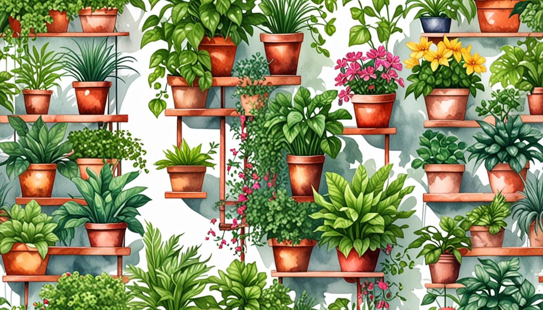 Tips for Creating a Vertical Garden with Different Types of Plants