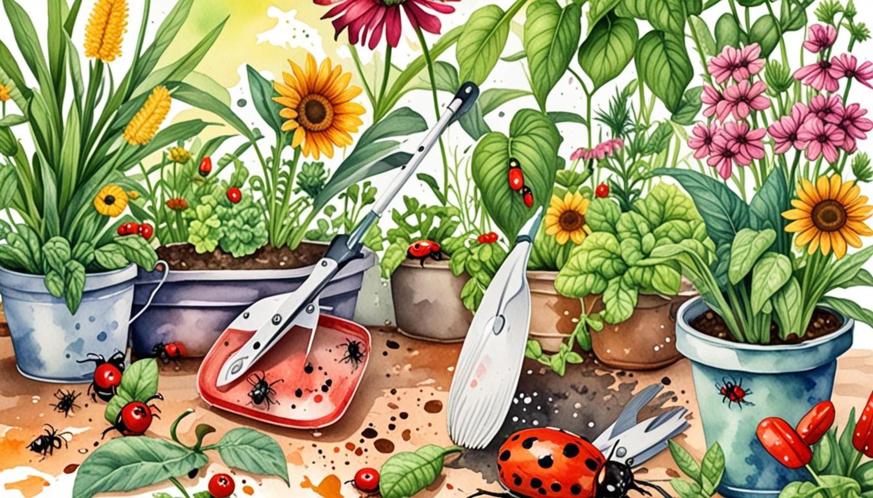 Effective Organic Pest Control Methods for Beginners in Home Gardening