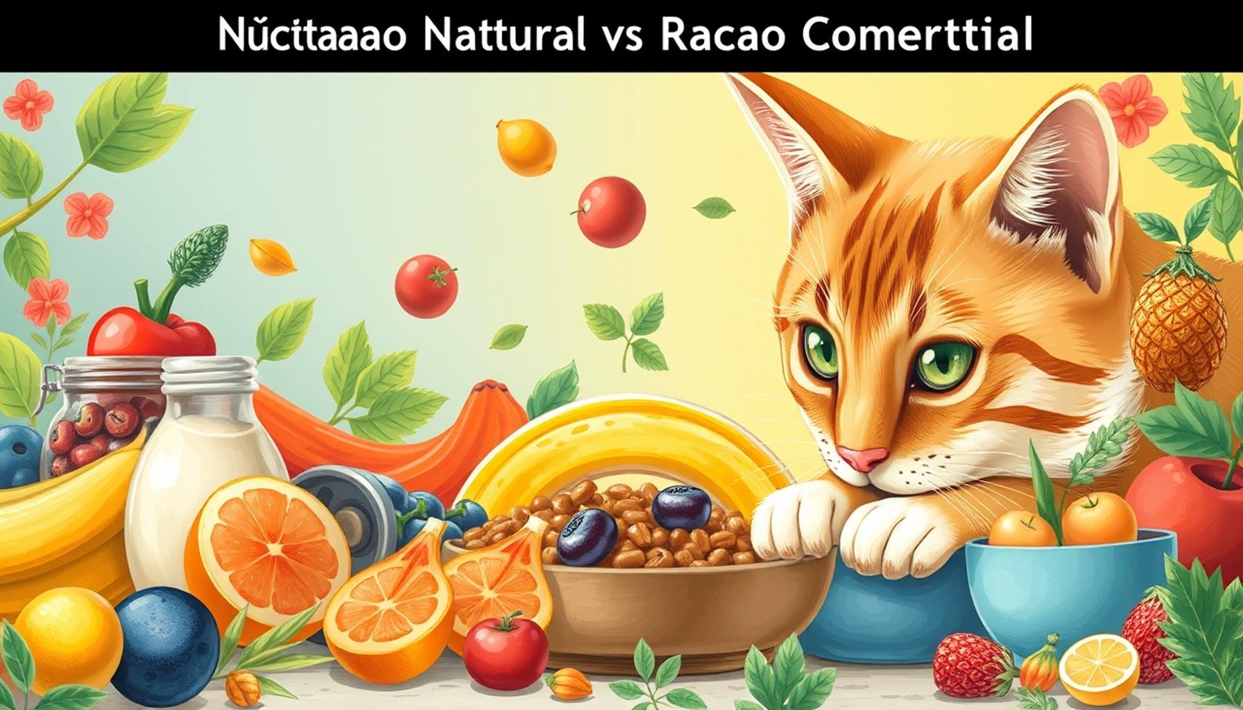 Natural Nutrition vs Commercial Cat Food Best for Your Cats Health