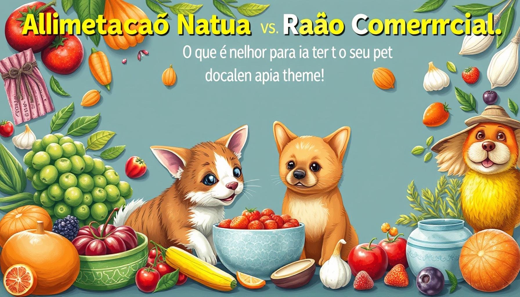 Natural Pet Food vs Commercial Which is Best for Your Pets Health